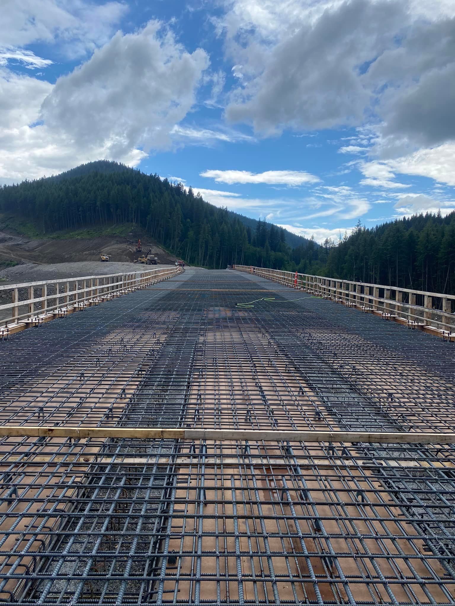 Bridge Deck Pour — concrete project in Quesnel