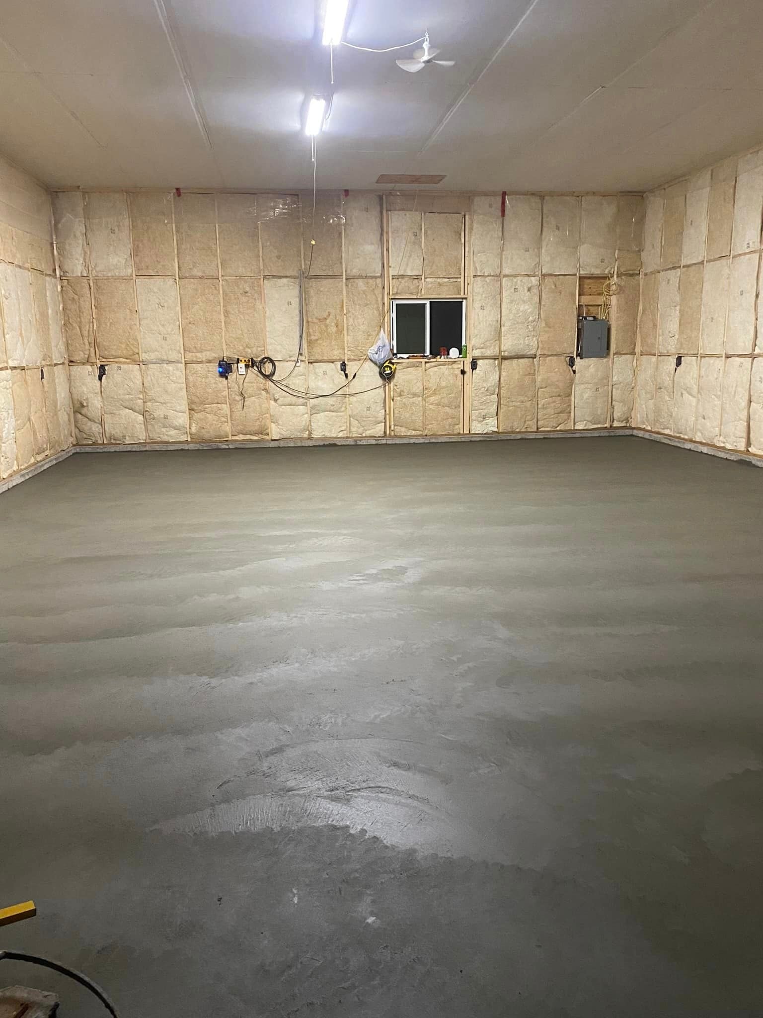 Trowel Finish Slab — concrete project in Quesnel